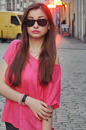 Pink blouse | nike