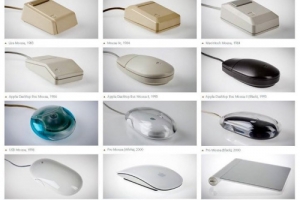 inspirationfeed:

Apple mice through the years...