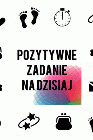 Pozytywne ćwiczenie rozwojowe :)