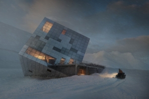 Projekt domu w Słowackich Tatrach zrobiony przez Atelier 8000