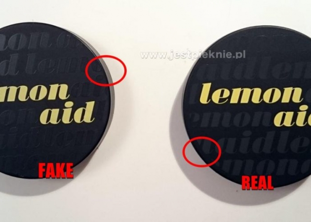 Jak rozpoznać podróbkę Benefit Lemon-Aid?