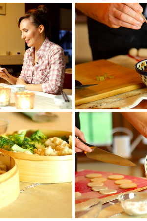 Kolacja ze ZdrowoManią – pierożki chińskie z orientalnymi sosami