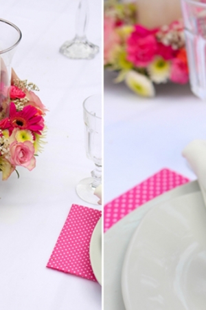 3 kwiatowe dekoracje na stół – zrób to sam