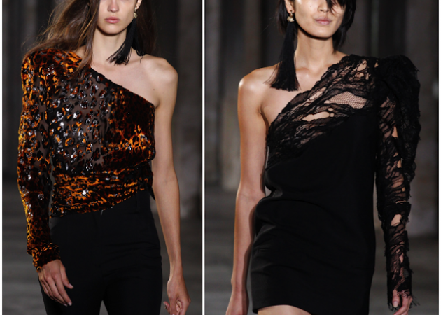 Debiut Vaccarello ... Saint Laurent s/s 17