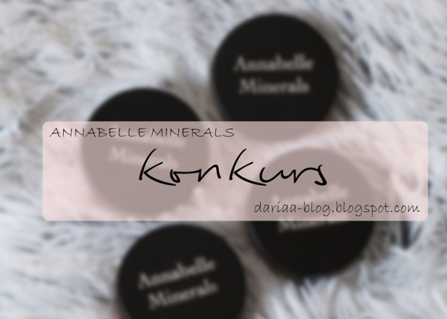 KONKURS - wygraj jeden z czterech róży mineralnych Annabelle Minerals