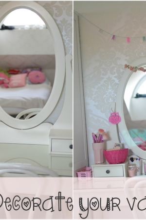 HOW TO: Decorate your vanity!