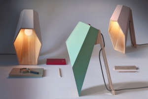 Lampy heksagonalne zaprojektowanie przez Alessandro Zambelli