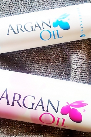 O dobrym szamponie i znakomitej masce/odżywce - Argan Oil Bioelixire. Recenzje.