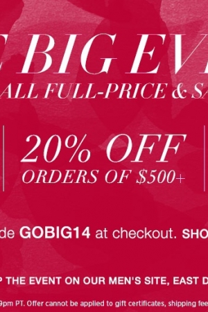 Big Event at Shopbop