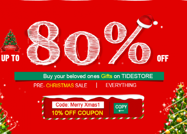 Tidestore Christmas Day  Sales