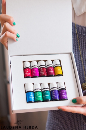 Mój zestaw olejków eterycznych Young Living