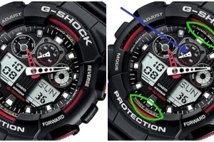 Jak rozpoznać podróbkę Casio G-Shock Ga-100?