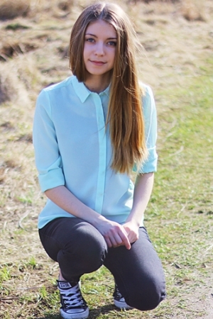 Such a beautiful day | mint shirt